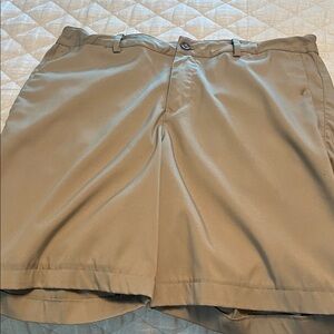 Nike Boys Khaki Flat Front Shorts